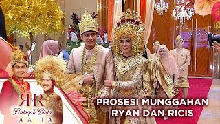 PROSESI MUNGGAHAN RYAN DAN RICIS  HALAQAH CINTA RICIS RYAN AKAD NIKAH [upl. by Koblick]