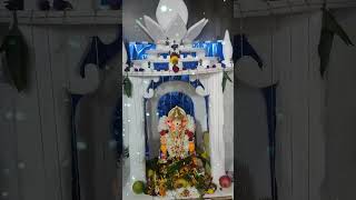 Ganesh chaturthi decoration [upl. by Eycal]