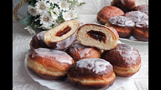 NAJLEPSZE DOMOWE PĄCZKI pączki cake donuts [upl. by Maryly]