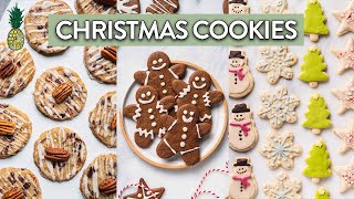 Easy Vegan Christmas Cookies  Must Try Recipes [upl. by Jerome594]