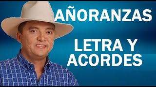 AÑORANZAS Jorge Guerrero Letra y 3 Acordes para Principiantes CUATRO FÁCIL RÁPIDO Y SENCILLO [upl. by Vin]