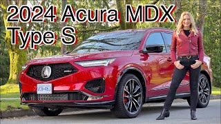 2024 Acura MDX Type S review  A bargain compared to German brands [upl. by Paymar]