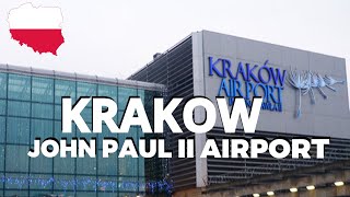 WELCOME TO KRAKOW INTERNATIONAL AIRPORT  4K Walking Tour  Travel Vlog [upl. by Anilec869]