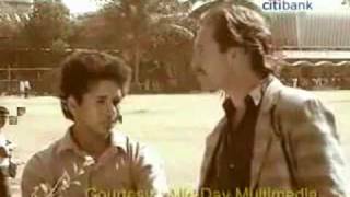 young sachin tendulkar 1st interview ever intervied by tom alter [upl. by Llemhar]