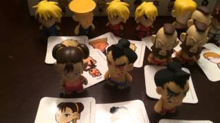 Kidrobot x Street Fighter Vinyl Figures Series 1 Full Case Unboxing [upl. by Juditha776]