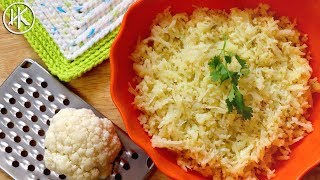 How To Make Cauliflower Rice  Keto Essentials  Headbangers Kitchen [upl. by Ianaj]