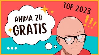 Los 5 🚀 MEJORES Programas de ANIMACIÓN 2D GRATIS  ✅ 2023 [upl. by Samot640]