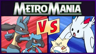 MetroMania Season 11 Quarter Final 2 ♦ LUCARIO amp RIOLU vs TOGEKISS amp TOGEPI [upl. by Ained]