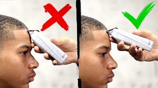 9 Line Up MISTAKES You SHOULD AVOID  How To Get A Sharp Hairline [upl. by Corel]