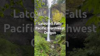 Amazing Pacific Northwest waterfall Latourell Falls Oregon’s Historic Columbia River Highway pnw [upl. by Illehs193]