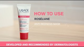 ROSELIANE AntiRedness Mask  How to Use [upl. by Nylrehc374]