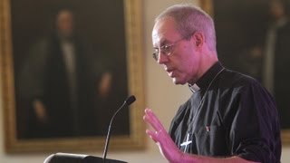 Bishop Justin Welbys opening statement at Lambeth Palace 9 November 2012 [upl. by Sabas]