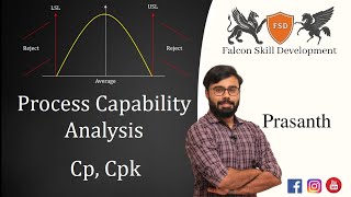 Process Capability Analysis Cp Cpk Tamil Prasanth [upl. by Itnavart]