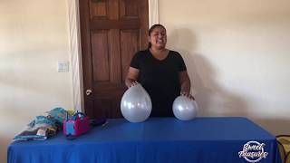 COMO INFLAR GLOBOS PARA QUE DUREN video detallado [upl. by Priscella]