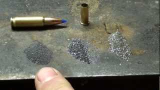 FN 57x28 SS197SR Cartridge Powder Burn Experiment [upl. by Aiykan362]