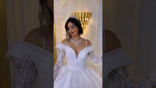 Wedding dress❤️🙈dress fashion style wedding trend فساتين فستان فستانزفاف جدید ترند [upl. by Fenny]