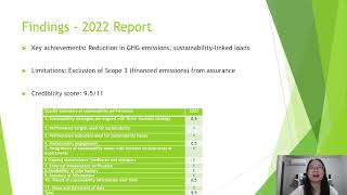 Evaluation of Westpacs Sustainability Reports 2022 amp 2023 [upl. by Enelyahs137]