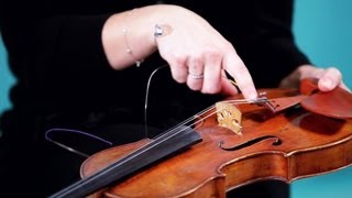 How to Replace Strings  Violin Lessons [upl. by Gabbey]