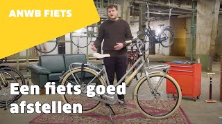 Welke fietsframe maat kies je en hoe stel je je zadel en stuur goed af  ANWB Fiets [upl. by Evslin]