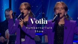 Voilà  Emma Kok  Humberto Talk Show  Surprise from André Rieu 💜 [upl. by Kask]