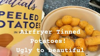 Airfryer Tinned Potatoes into delish Roasties can it be done [upl. by Tem]