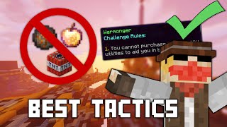 BEDWARS quotWarmongerquot CHALLENGE GUIDE  Hypixel Minecraft [upl. by Nevin]