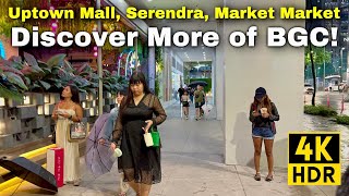 Exploring More of BGC Metro Manila  Walk Tour From Uptown Mall to Market Market  Philippines [upl. by Eng]