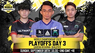 Call of Duty Mobile World Championship 2022  Stage 4 Garena Qualifier Playoffs Day 3 [upl. by Akehsat893]