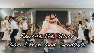 Rewrite The Stars  Zac Efron amp Zendaya  Cotillion Dance of Lara [upl. by Eliam]