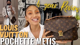 Louis Vuitton POCHETTE METIS in depth REVIEW  Tiana Peri [upl. by Sayette]