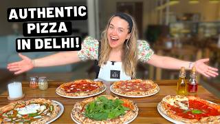 I Finally Discovered Real Italian Pizza in Delhi  An Italians Honest Review [upl. by Yelrehs]