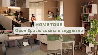 HOME TOUR  OPEN SPACE CUCINA E SALOTTO  ARREDI IKEA [upl. by Ecilef684]