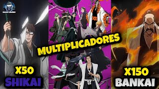 MULTIPLICADORES SHIKAI amp BANKAI EXPLICACION BLEACH [upl. by Anilave]