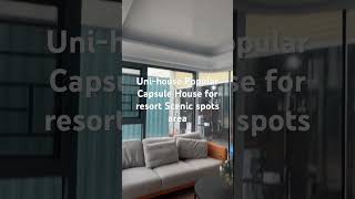 Unihouse Popular Capsule House for resort scenic spots area [upl. by Rudyard596]