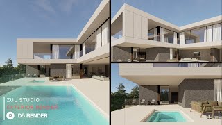 Image amp Animation with D5 Render  Private House 291 Part 2  Downloadable File Included [upl. by Vasiliki842]