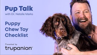 Pick the Best Chew Toys for Your Puppy Trupanion Pup Talk [upl. by Feola]