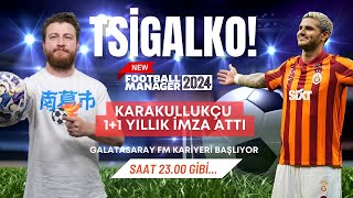 Tsigalko Başlıyor Galatasaray FM Kariyeri Hedef Şampiyonlar Ligi Tete HOH8 [upl. by Shaw297]