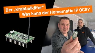 Was kann der Bausatz Homematic IP OC8 🐜 ELV stellt vor [upl. by Ahsinrad]