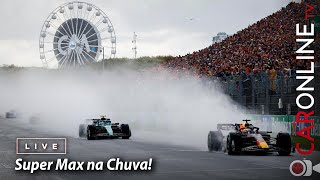 ZANDVOORT deu SUPER MAX na CHUVA Live F1 Podcast [upl. by Gnouc]