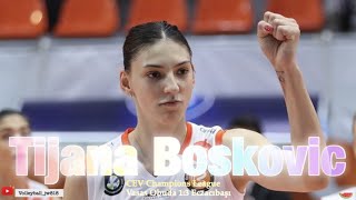 Tijana Boskovic  MVP  Vasas Óbuda BUDAPEST vs Eczacibasi Dynavit  CEV Champions League 2024 [upl. by Langley163]