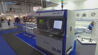 SLM Solutions auf der Nortec 2016 german [upl. by Nagam353]