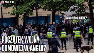 MUZUŁMANIE ATAKUJĄ BRYTYJCZYKÓW Czy to koniec spokojnego życia na wyspach polacywuk [upl. by Enirehtacyram]