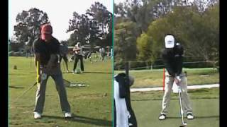 Golf Backswing Pivot Charles Howell [upl. by Ellenej]