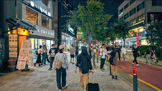 Walk on Hongdae Street in Seoul on Friday Night  Korea Travel 4K HDR [upl. by Marjie]