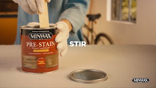 Minwax®  How to Apply Oilbased amp Waterbased PreStain Wood Conditioner [upl. by Kelsy]