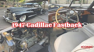 1947 Cadillac Series 62 Club Coupe Fastback – OneofaKind Beauty on Air Ride  For Sale [upl. by Eelrak354]