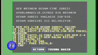 C64 Basic Programlama Eğitimi 6 [upl. by Orfield441]