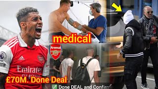 Breaking✅arsenal complete £70Mdeal🔥 100 DONE DEAL✅medical Confirmed✍️ arsenal transfer news today [upl. by Sixel]