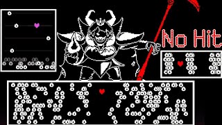 Underfell Asgore No Hit Pacifist Normal Mode [upl. by Dauf]