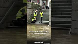 Hochwasser in Bayern Passau ruft Katastrophenfall aus [upl. by Clauddetta]